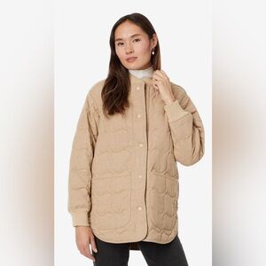 Madewell quilted bomber jacket